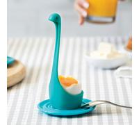 Miss Nessie Egg Cup - Turquoise Breakfast Buddy with a Mythical Twist