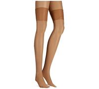 Miss O Seamed Stockings-Beige-Large/XL