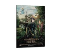 Miss Peregrine's Home for Peculiar Children Canvas Posters Aesthetic Wall Art Decorative Painting Poster Decor Vintage Canvas for Living Room Bed Room 12x18inch(30x45cm) Frame-style