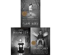 Miss Peregrine's Peculiar Children Collection Ransom Riggs 3 Books Bundle (Miss Peregrine's Home for Peculiar Children,Library of Souls: The Third Novel of Miss Peregrine's Peculiar Children ,Hollow City: The Second Novel of Miss Peregrine's Children)