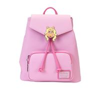 Miss Piggy Drawstring Mini Backpack - female - LOUNGEFLY - School Bags - Pink - ONE SIZE - Kids ONE SIZE