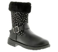 Miss Riot Charlie Girls Black Boots Size: 1