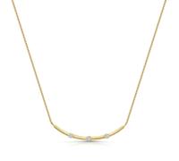 Miss ROX Diamond Bar Necklace Pendant Luxury Hallmarked Chain - Yellow Gold - ROX Diamond & Thrills Jewellery