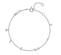 Miss ROX Droplet Bracelet Stylish Luxury Hallmarked - White Gold