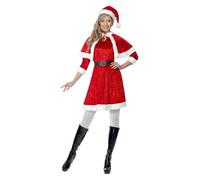 Smiffys Miss Santa Costume