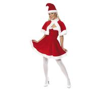 Miss Santa Costume, Red