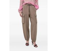 Miss Sixty embroidered-logo cargo-pocket joggers - Brown XS-S-L