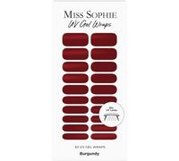 Miss Sophie Nail foils UV Burgundy 20 pcs.