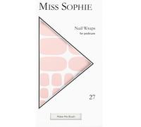 Miss-Sophie Nails Nail-FoilsMake Me Blush Pedicure Wrap