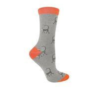 Miss Sparrow - Womens Novelty Animal Soft Bamboo Breathable Socks