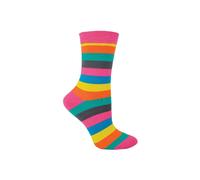 Miss Sparrow Women's Soft Bamboo Novelty Patterned Striped Polka Dot Socks | Size: 4-7 Miss Sparrow Multicolor 4-7