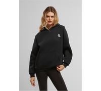 Miss Tee Damen Flying Butterfly EMB Fluffy Hoody MST276