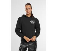 Miss Tee Damen Good Vibes Puff Print Ladies Fluffy Hoody MST207