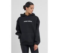 Miss Tee Damen Karma Butterfly Ladies Fluffy Hoody MST211