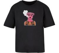 Miss Tee Damen T-Shirt I Don't Care Tee MST064