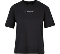 Miss Tee Damen T-Shirt I Don't Give A Tee