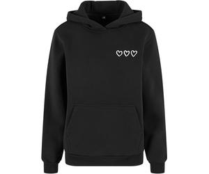 Miss Tee Damen Three A Row Ladies Fluffy Hoody MST373