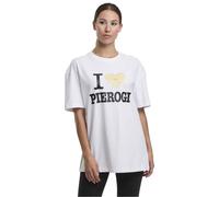 Miss Tee I Love Pierogi Boyfriend Oversized Short Sleeve T-shirt