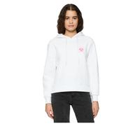Women's hooded sweatshirt Miss Tee Self Love Club Blanc XS