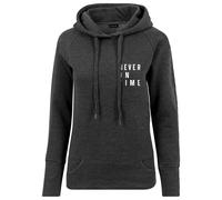 Miss Tee Mt2531 Never On Time Hoodie Black XL Woman