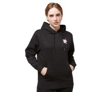 Women's hooded sweatshirt Miss Tee Self Love Club Noir S