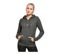 Miss Tee Women's Mst058-angel Wings Hoody Hooded Sweatshirt, Charcoal, L