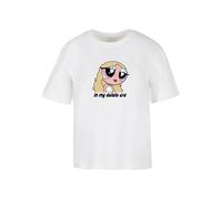 Miss Tee Women's Mst084-staying Delulu Tee T-Shirt, White, XXXXXL