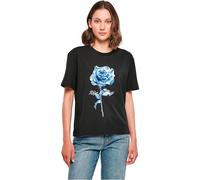 Miss Tee Women's Mst182-rise and Slay Tee T-Shirt, Black, L