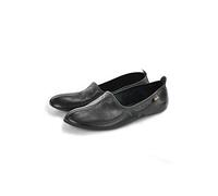 Miss Tesettür Genuine Halal Leather Handmade Shoes for Tawaf and Umrah or Home, Slippers, Islam Mest, Black, Shoe Size: US 8.5 (EU 40)