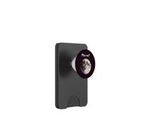 Miss The Moon Quote Retro Space Humor PopSockets PopWallet for MagSafe