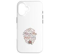 Miss to Mrs Journey Retro Floral Romance Design Case for iPhone 16