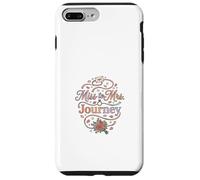 Miss to Mrs Journey Retro Floral Romance Design Case for iPhone 7 Plus/8 Plus