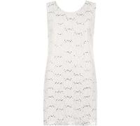 Miss Trendy Womens Plus Size Flapper Sequin Lace Sleeveless Dress - Lined Stretch Fit Knee Length Party Cocktail Evening Dress for Ladies Special Occasions - Cream - 20-22