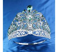 Miss Universe Full Circle Large Adjustable Crown Bridal Wedding Party Crowns En8