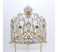 Miss World Tiara And Crown For Womens Adjustable Pageant Headdress Wedding Hair Accessories