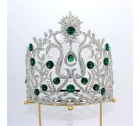 Miss World Tiara And Crown For Womens Adjustable Pageant Headdress Wedding Hair Accessories