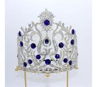 Miss World Tiara And Crown For Womens Adjustable Pageant Headdress Wedding Hair Accessories