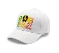 Miss Wow ob Marley One Love Experience Embroidered Unisex Baseball Cap, Premium Cotton Adjustable Snapback Hat, Classic Music Merchandise (White)