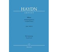 Missa B Flat Major Creation Mass Hob Xxii 13 - Vocal and Piano - Book