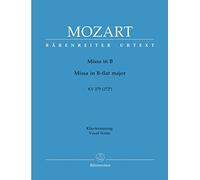 Missa Brevis in B-flat major K.275 (Vocal Score)