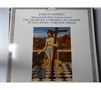 Missa di dadi; Missa Faisant regretz--VINYL-DEC 4119371-DECCA - Inghilterra-JOSQUIN des Pres (Francia - Flemish)-DAVIES Peter (dir); DAVIES Timothy (dir); The Medieval Ensemble of London