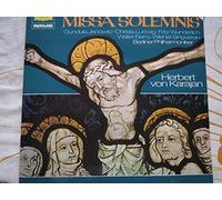 Missa Solemnis, Beethoven - album 2 vinyles, orchestre Philharmonique de Berlin, direction Herbert von Karajan, album 2 vinyles D.G. 2726 048