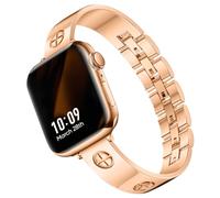 Missair Compatible with Apple Watch Straps 40mm 38mm 41mm 44mm 42mm 45mm 46mm 49mm, Stainless Steel Metal Straps Women Dressy Bracelet Band for iWatch SE Series 11 10 9 8 7 6 5 4 3 2 1 Ultra