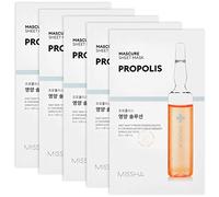 MISSHA - Mascure Nutrition Solution Sheet Mask with Propolis | Hydration and Revitalization | Antibacterial and Anti-inflammatory Properties, 1 Unit