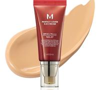 MISSHA - Perfect Cover BB Cream EX SPF42 P 50 ml | Flawless Coverage | UVA/UVB Sun Protection | Radiant and Even Skin, Brown, 1 ml