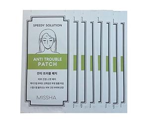 MISSHA - Speedy Solution Anti Trouble Patch Set | 24 Patches for Pimples and Acne | Reduces Inflammation and Absorbs Oil | Bacterial Protection | For Clear and Healthy Skin