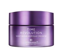 MISSHA - Time Revolution Night Repair 5X Ampoule Cream | Intensive Hydration | Deep Repair | Improves Texture and Elasticity, Natural, 50 ml