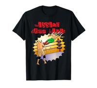 Missile Drop Kick! Pro Wrestling Art Design T-Shirt