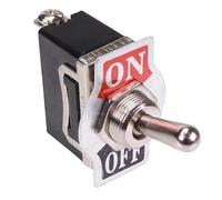 Missile Style Toggle Flick Switch 12V ON/OFF Car Dash Light Metal 12 Volt SPST