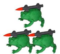 Missile Toad Holiday Ornament,The Unique Gag Gift for Unforgettable Kisses,Christmas Toad Ornament Fun and Memorable Gift Home Atmosphere Decoration (3PCS)